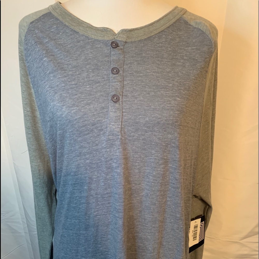 NWT Lularoe unisex 3XL Mark top long sleeve